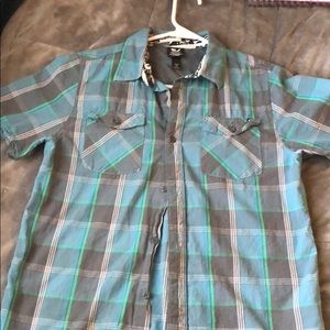 Shawn white boys button down shirt